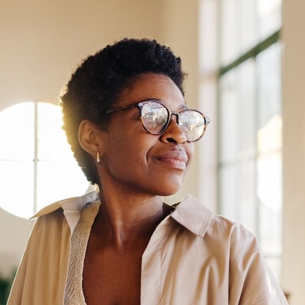 Woman at home Woman at home