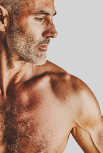 Older man in shape
