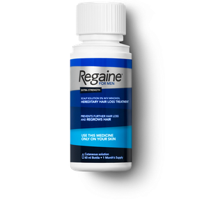 Regaine bottle