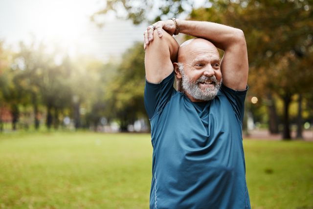 man-exercising