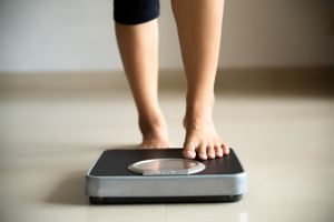 person-on-scales