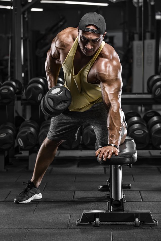 man at gym