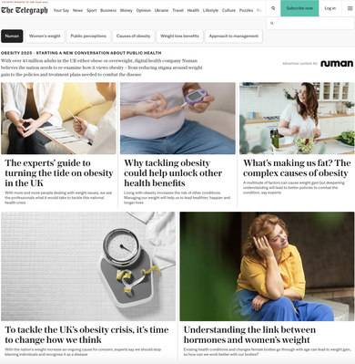 Numan's Telegraph articles