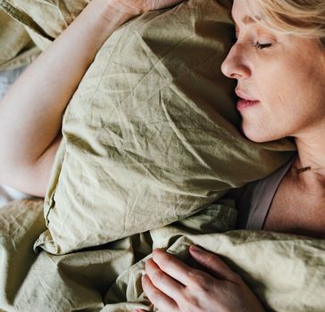 woman sleeping