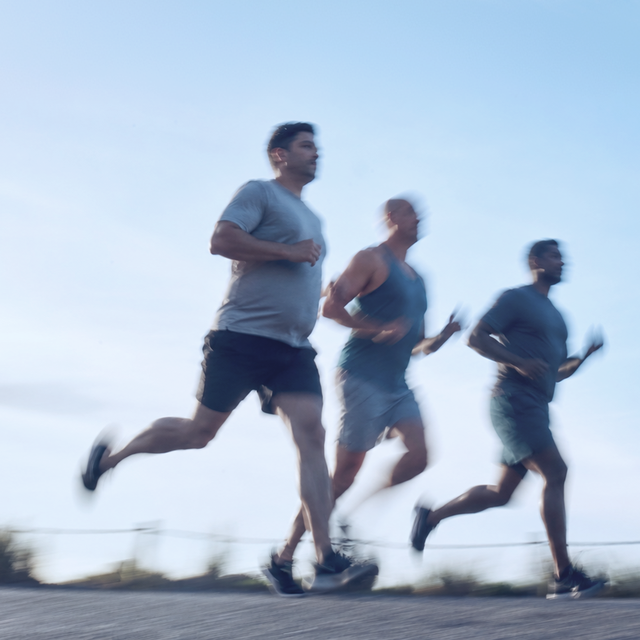people running