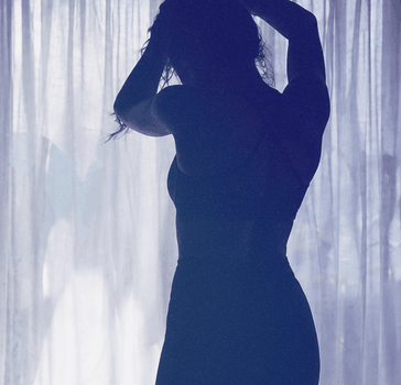 woman dressing