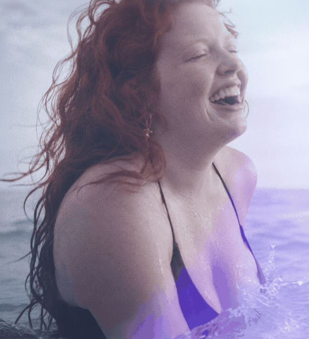 happy woman