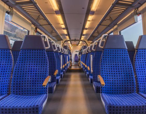 train seat