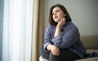 woman alone