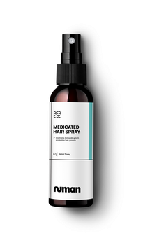 Medicated hair spray
