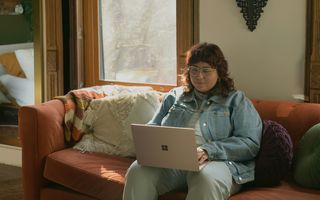 Woman on laptop