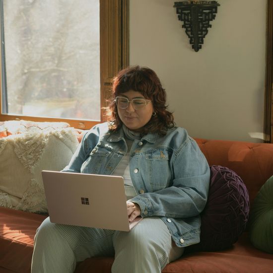 Woman on laptop