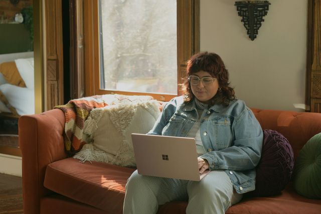 Woman on laptop
