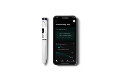 WL App and Mounjaro pen (2) Mounjaro pen