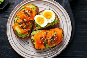 Sweet potato toast