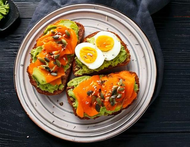 Sweet potato toast