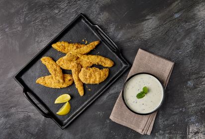 Rosemary’s Crunchy Golden Goujons