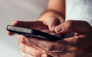 woman on phone