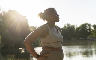 womanactivebylake