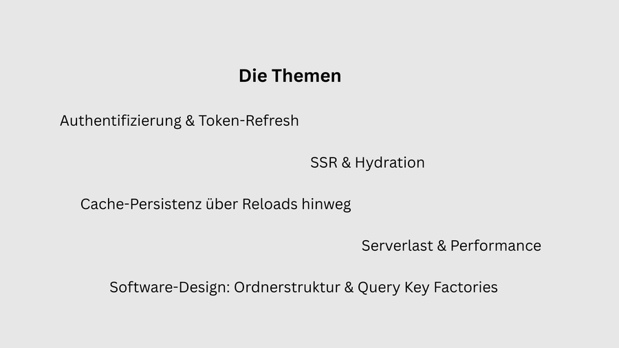 Fetch like a pro, Teil 3: TanStack Query in Produktion