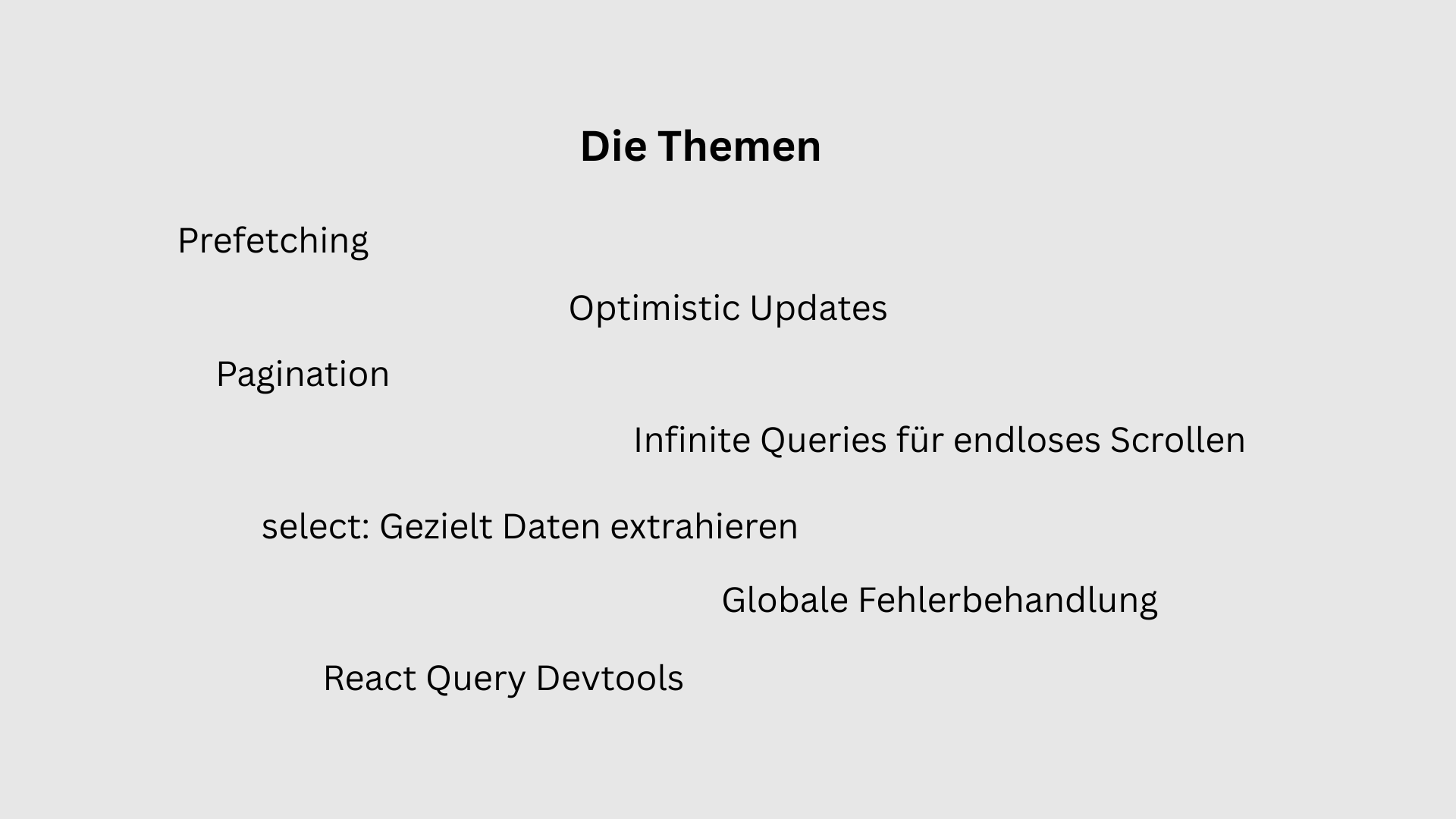 Fetch like a pro, Teil 2: Pro-Patterns für den Alltag