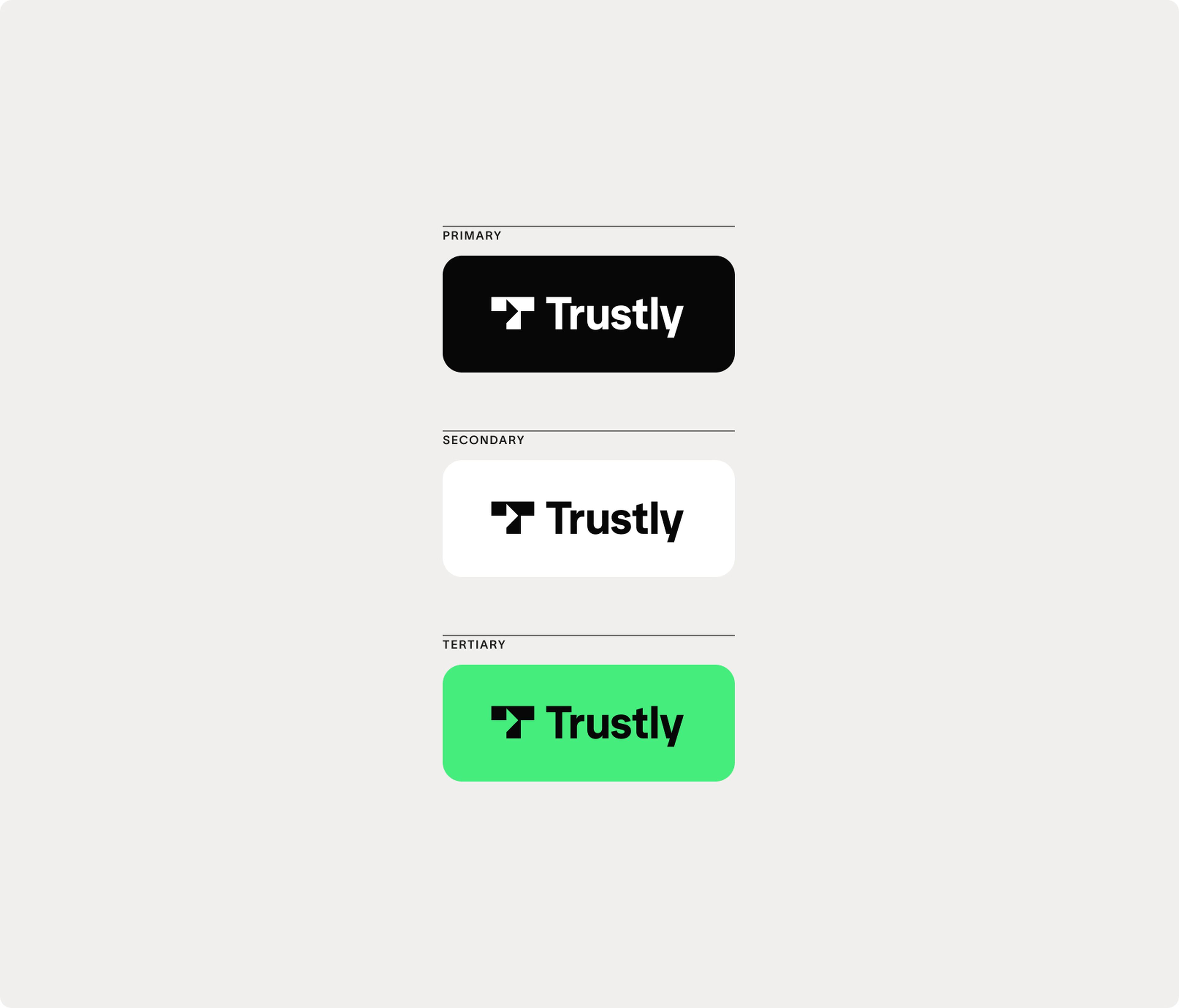 Logotypes for Checkout integrations | Checkout Guidelines | Trustly Docs