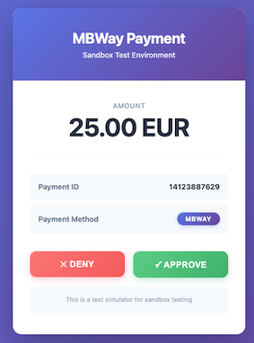 MB Way Authorised Payments | API | Trustly Docs