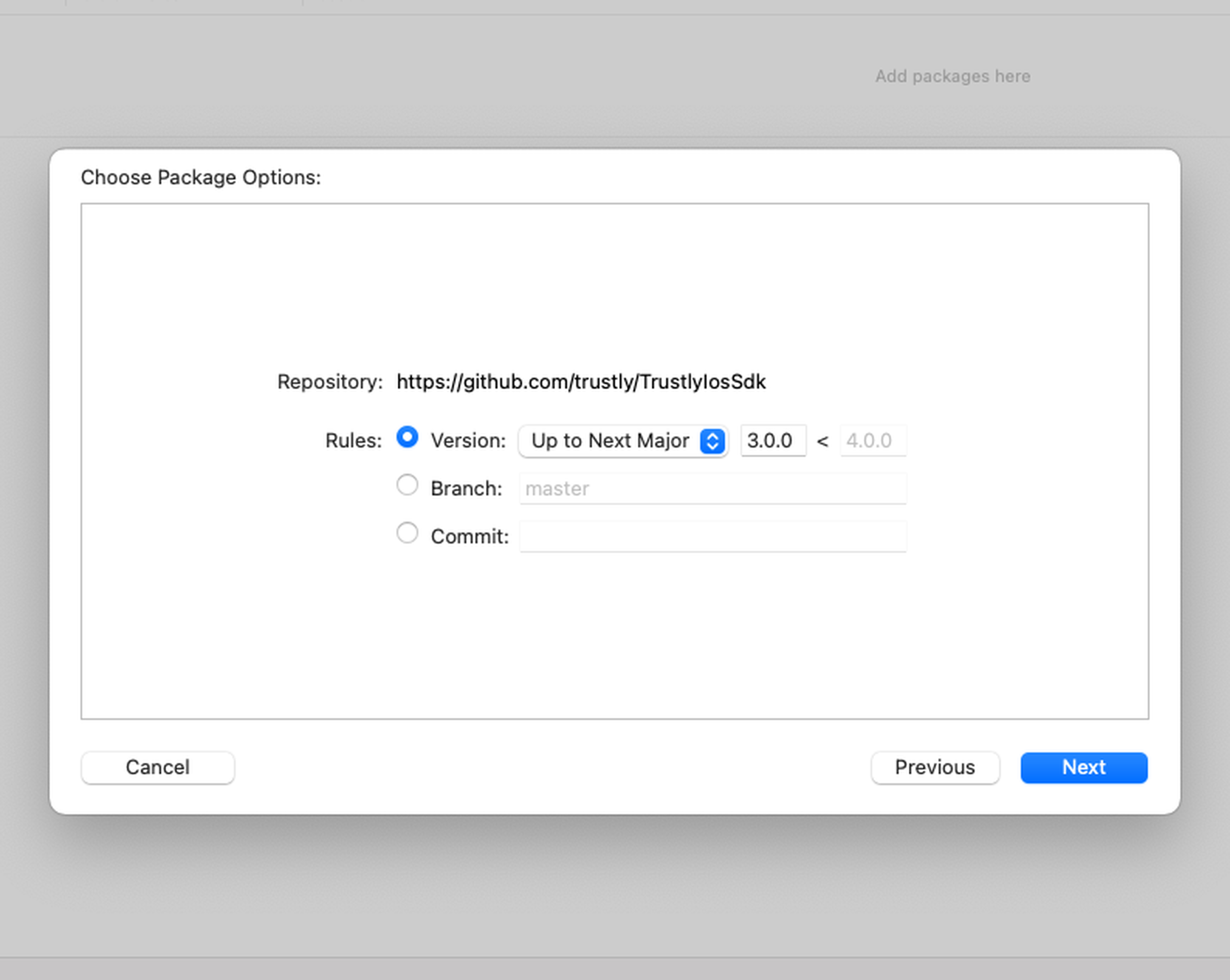 iOS SDK | API | Trustly Docs