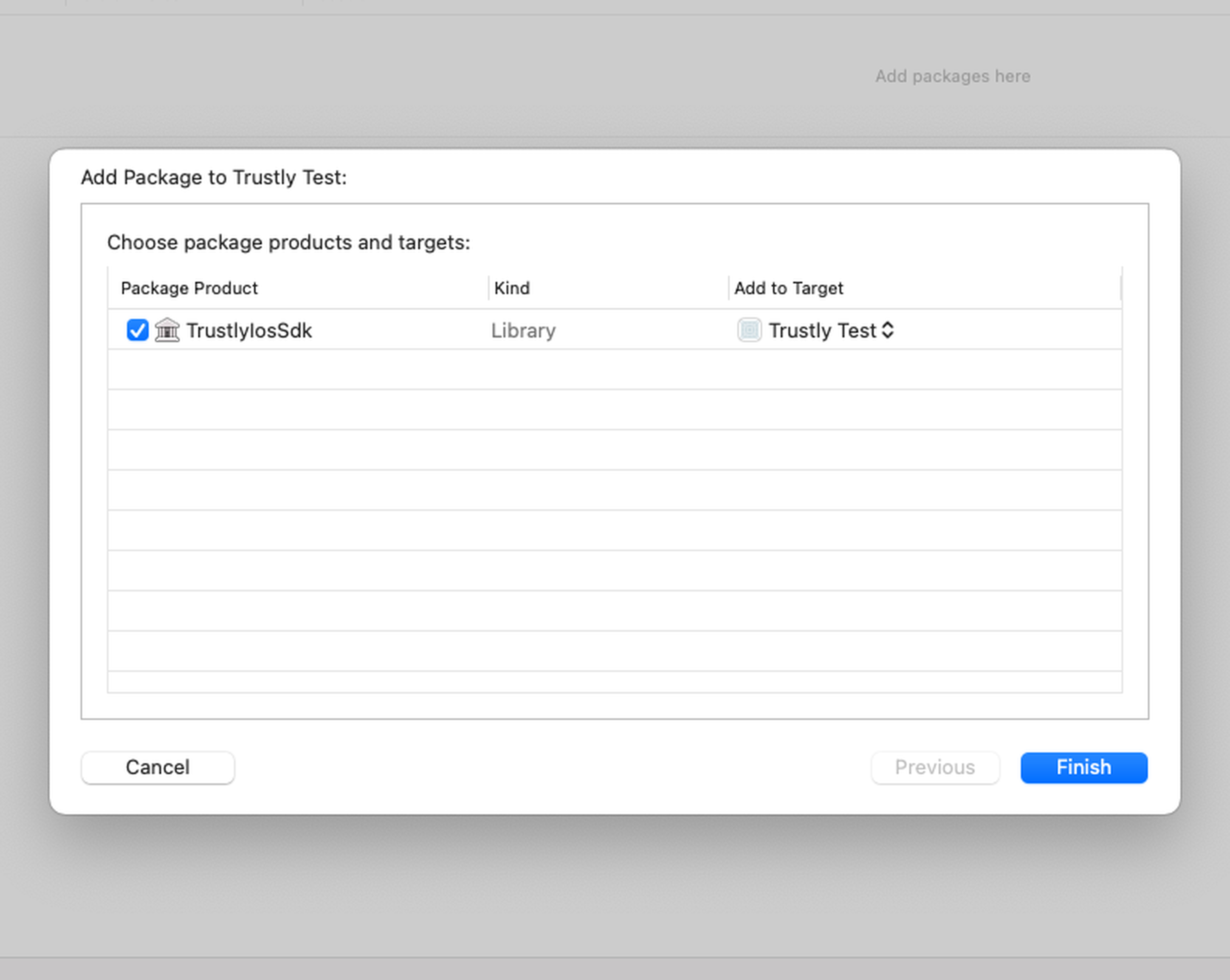 iOS SDK | API | Trustly Docs
