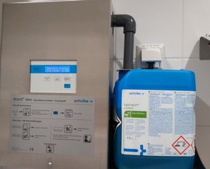 Desinfektionsmittel-Dosiergeräte