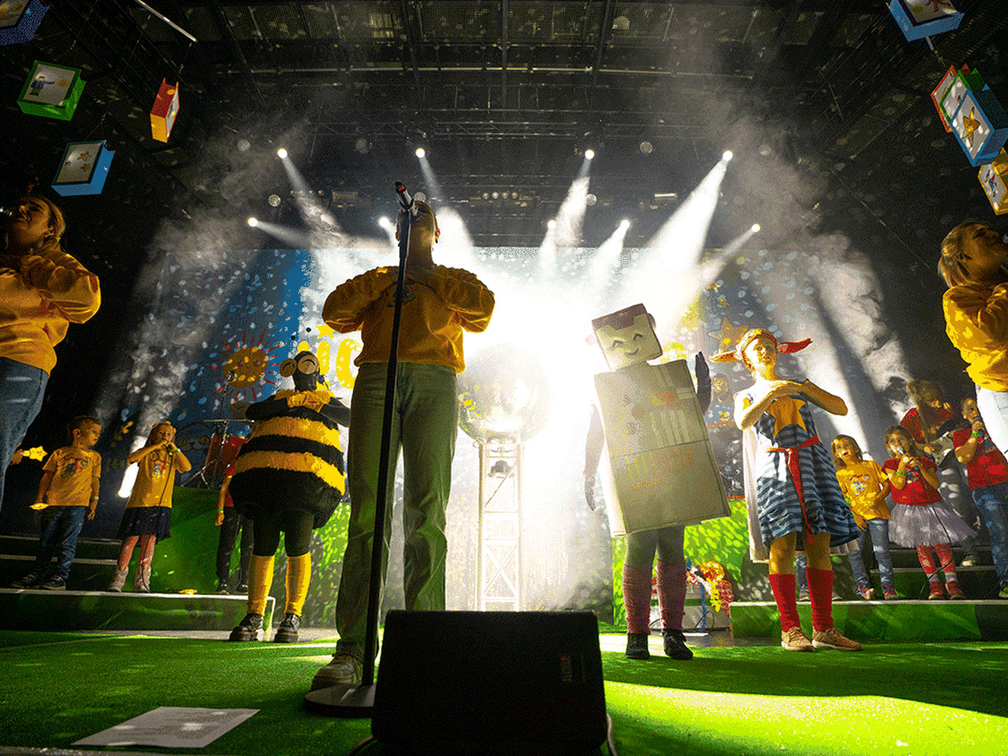 LICHTERKINDER Band bei einem Konzert