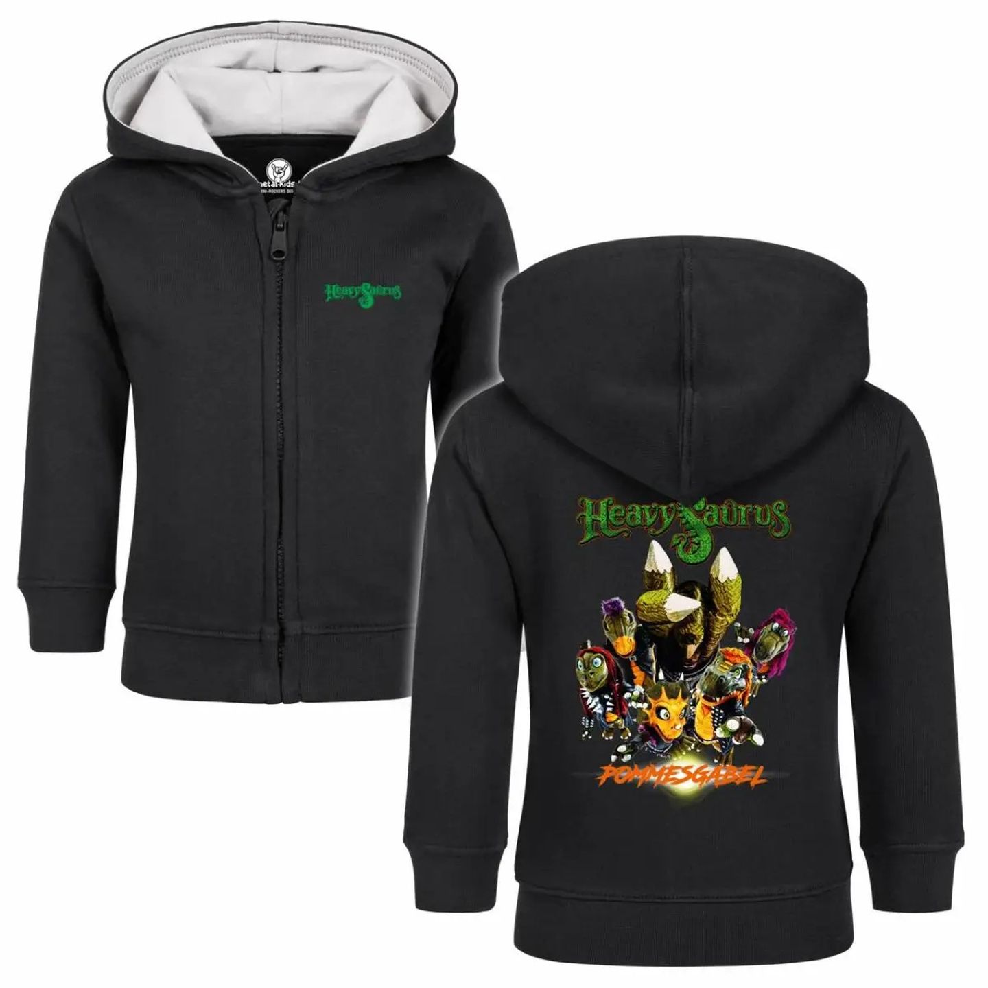Heavysaurus Sweatjacke von metal-kids.com