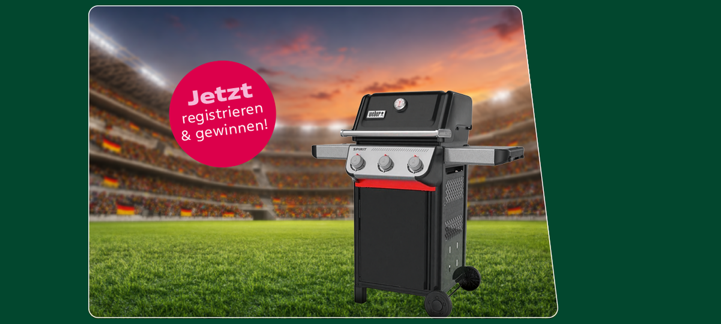 Ein Weber Gasgrill