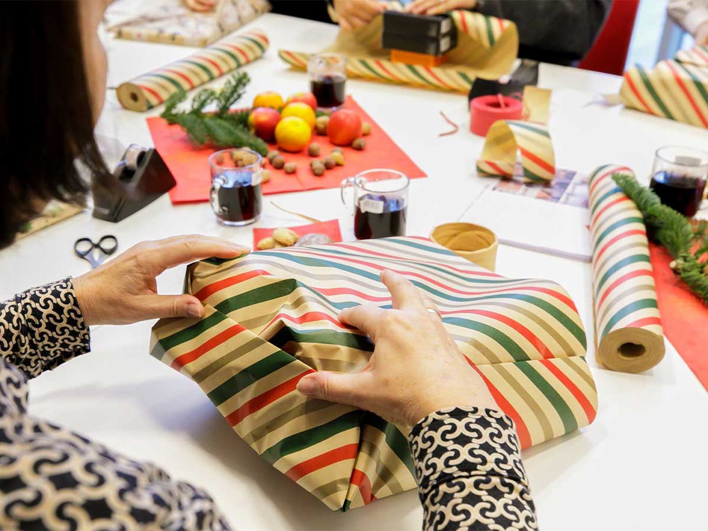 Geschenke von der Aktion Weihnachtswerk der Stadtwerke Düsseldorf