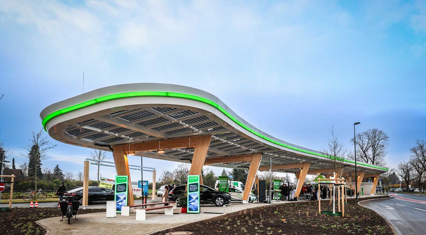 Der Ladepark Fährstraße in der Totalansicht © Melanie Zanin Fotografie