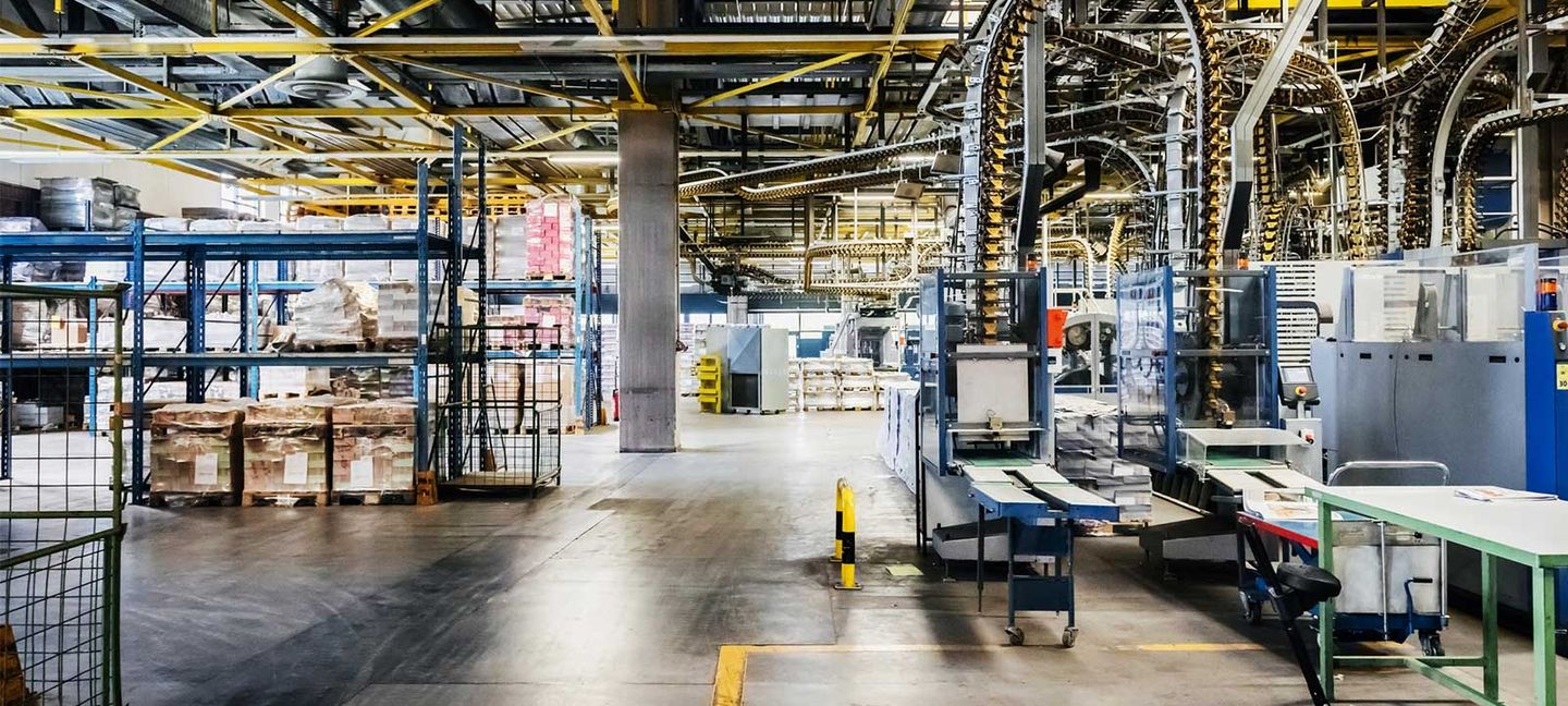 Eine Industriehalle eines Großkunden ©Tom Werner / Stone via Getty Images