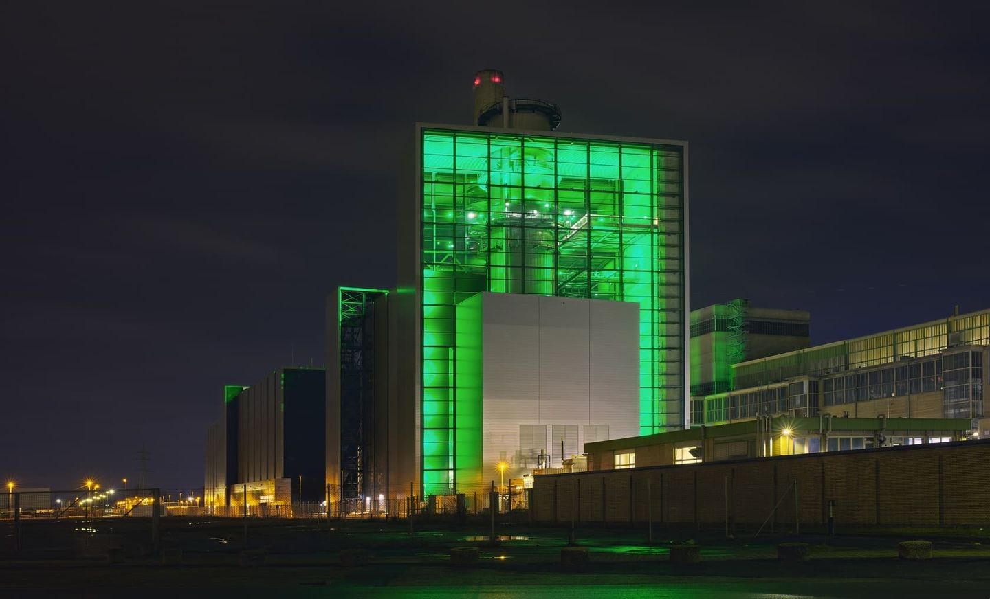 Block Fortuna des Gaskraftwerks in der Lausward