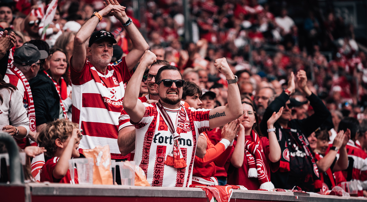 Fortuna Fand im Block der Merkur-Spiel-Arena