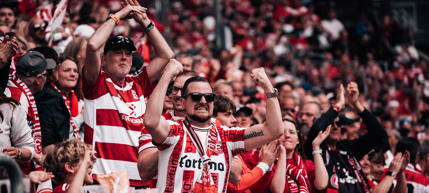 Fortuna Fand im Block der Merkur-Spiel-Arena