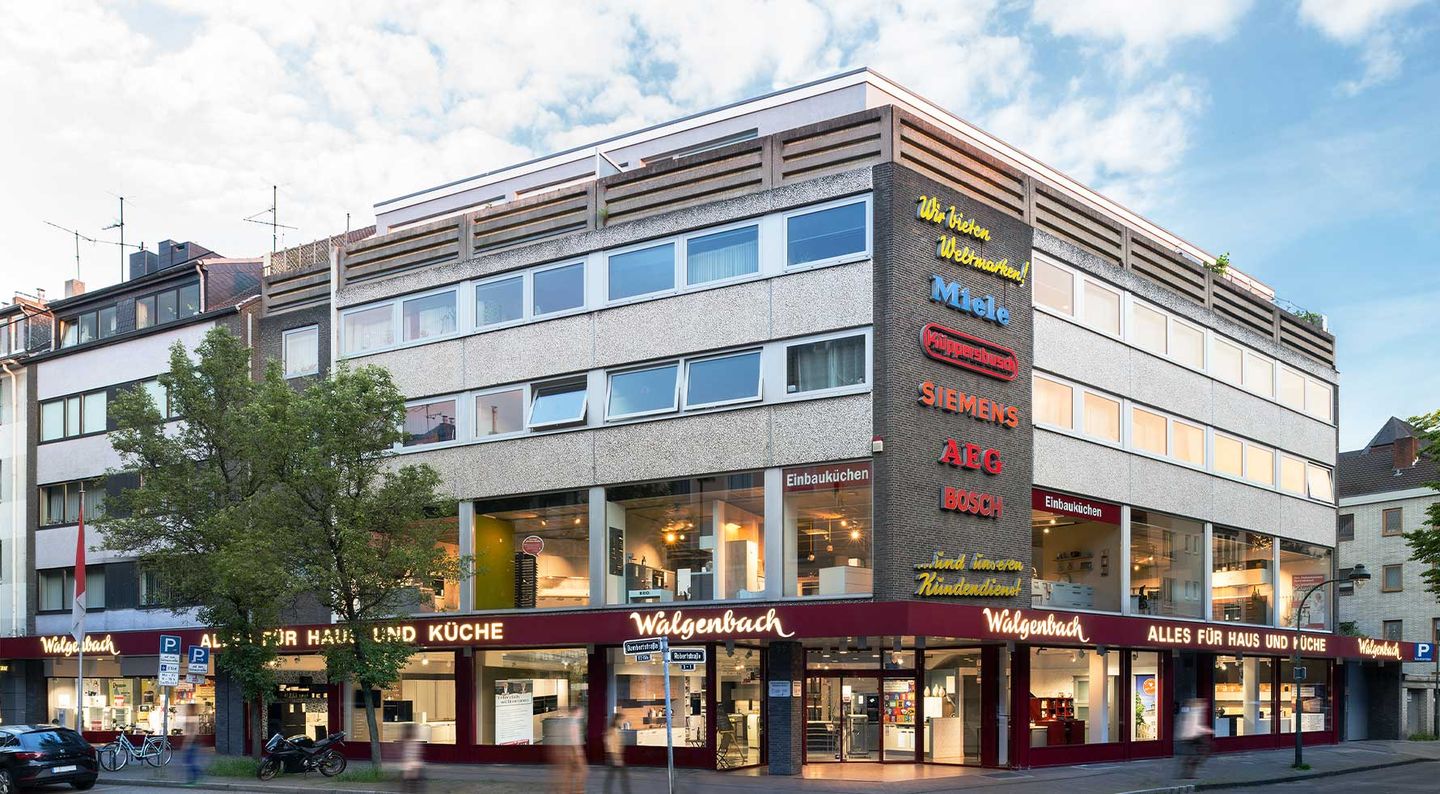Der Hauptsitz der Firma Walgenbach in Düsseldorf Eller