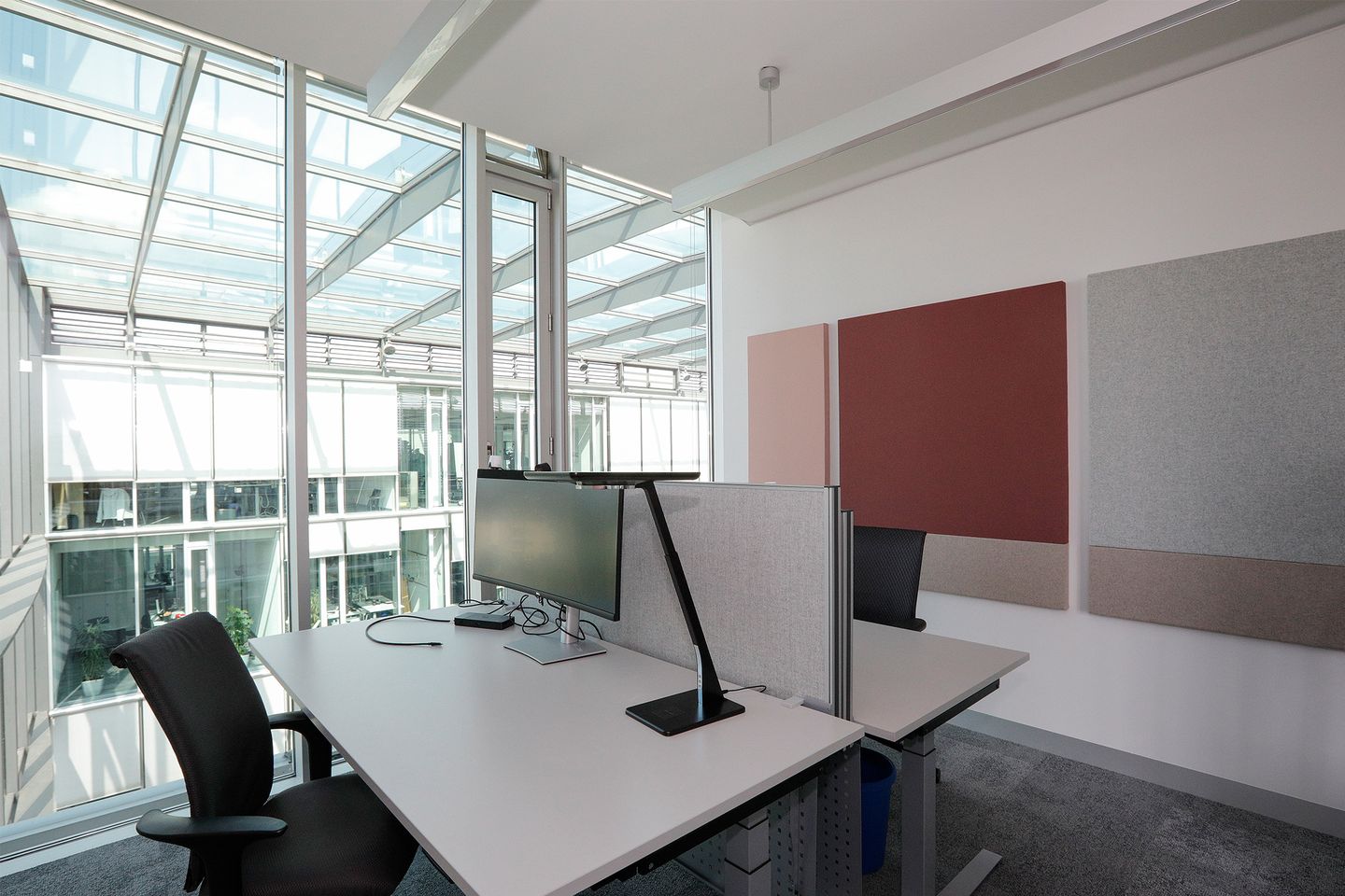 Ein Büro bei den Stadtwerken Düsseldorf am Höherweg 100. © Stadtwerke Düsseldorf