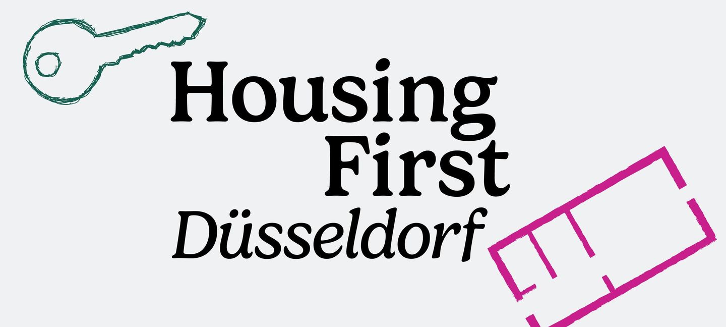 Housing First Düsseldorf Logo Housing First Düsseldorf e.V.