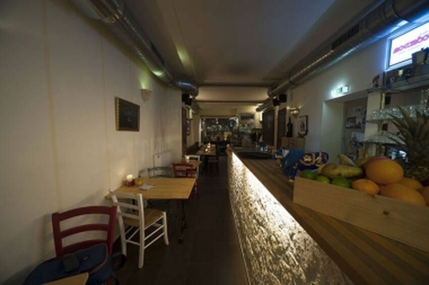 Der Innenbereich der Pizzeria Bella Ciao