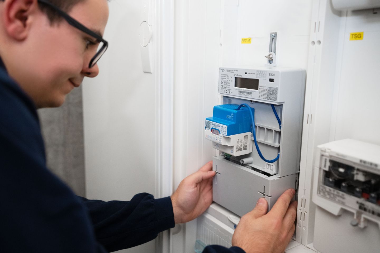 Die Daten über den Smart Meter sind die Grundlage für das CLS-Management, um die Netzstabilität zu sichern (Bildquelle: Netze BW)