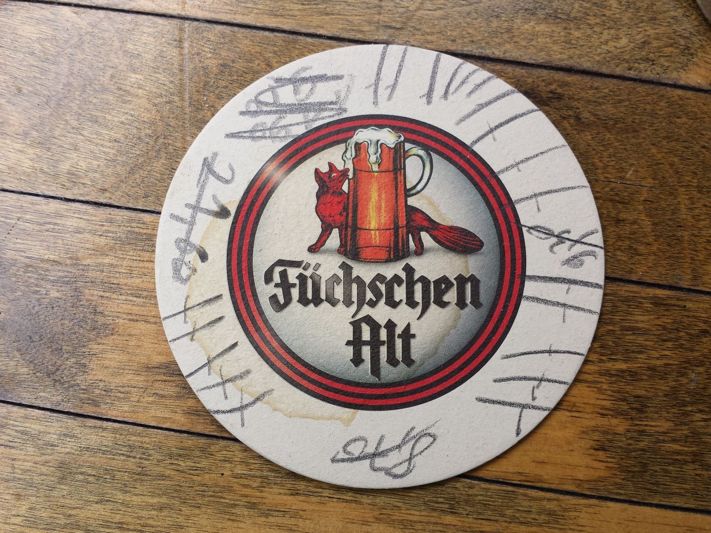 Ein Bierdeckel von Füchschen Alt © shouplade via Pixabay