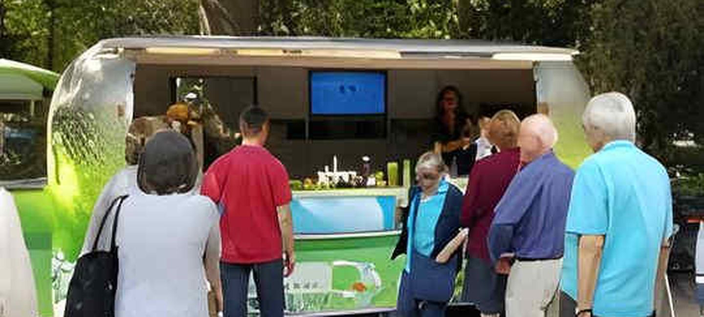 Der Trinkwasserwagen bei Jazz im Hofgarten