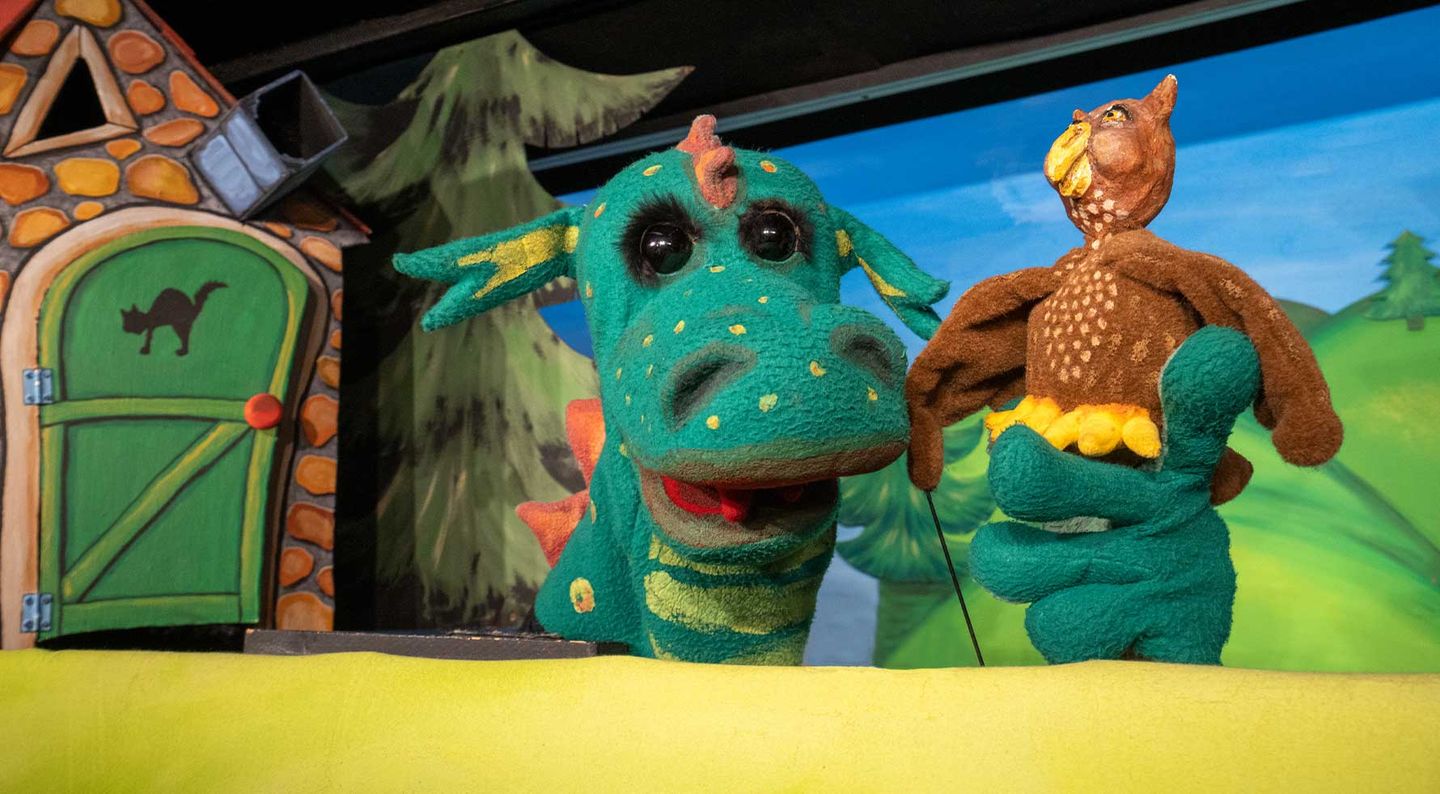 Handpuppen vom Puppentheater Düsseldorf