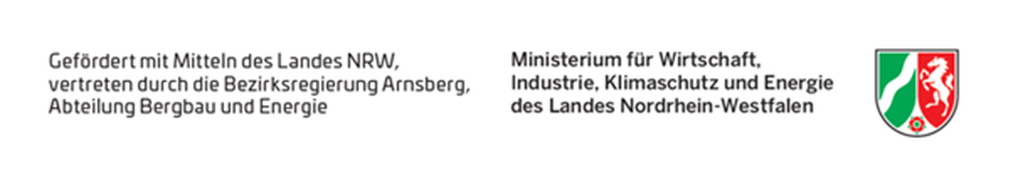Gefördert mit den Mitteln des Landes NRW