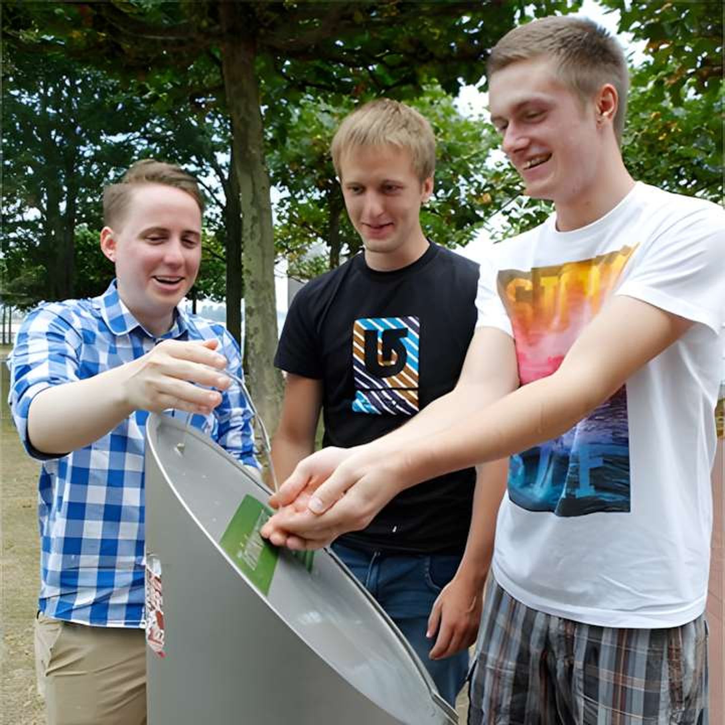 Trinkwasserbrunnen am Parlamentsufer