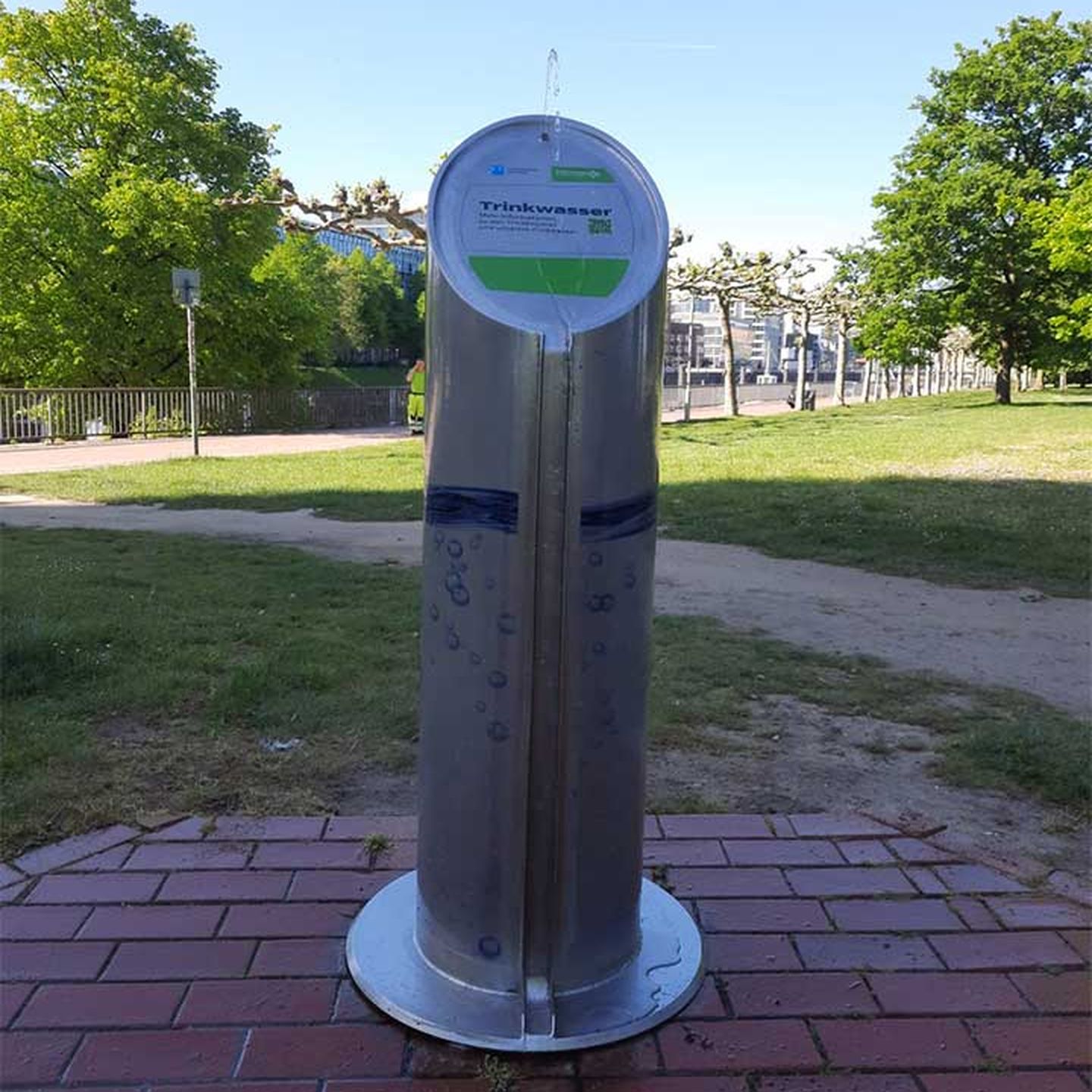 Trinkbrunnen am Düsseldorfer Landtag